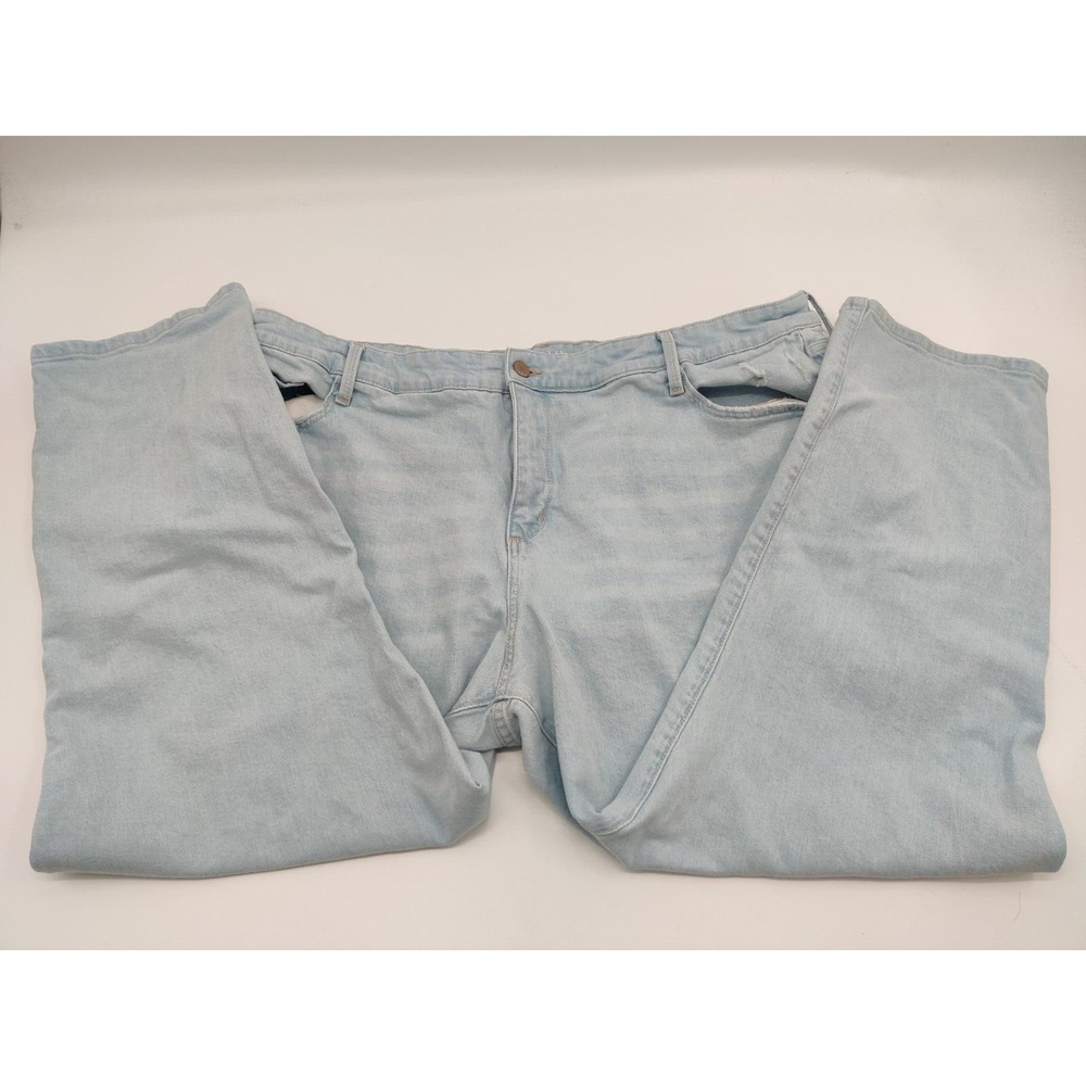 ANA a new approach Blue Wash Mid Rise Boyfriend Jeans 24W Distressed